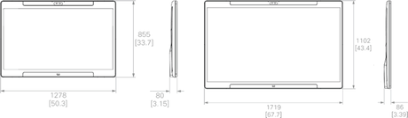 Cisco Board Pro 55 G3 CS-BRDP55-G3NRK9++ – TAA, No-Radio G3 Video Conferencing Systems Cisco
