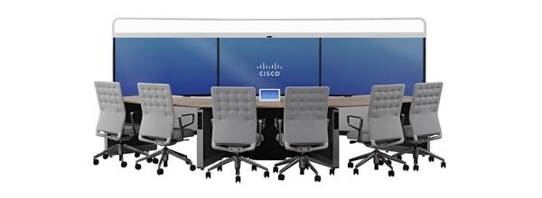 Cisco TelePresence IX5000 Immersive Room System – front