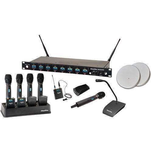 ClearOne 910-6000-804-C-D 8 Channel Wireless Receiver with Dante - Creation Networks