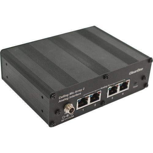 ClearOne 910-6200-103 Ceiling Mic Array Analog-X Interface Box - Creation Networks