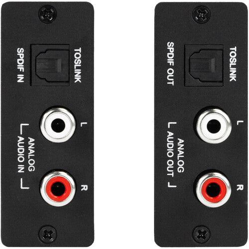 AVPro Edge 130m Stereo/Digital Audio Extender over CAT5e built in DAC (Toslink/LR)