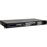 AVPro Edge 8x4 ConferX Auto Switching Matrix w/ HDBaseT Inputs and Outputs.  Microphone, Volume and Line Level Audio