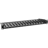 AVPro Edge 15 Port Extender Rack, with easy to interchange thumb screws.  Fits ALL Extenders; TAA Compliant; Made in the USA