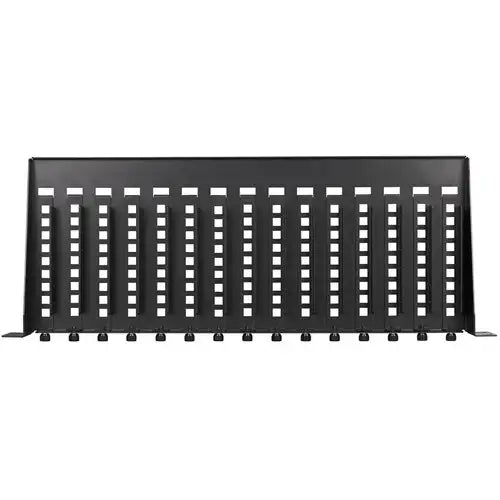 AVPro Edge 15 Port Extender Rack, with easy to interchange thumb screws.  Fits ALL Extenders; TAA Compliant; Made in the USA