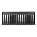AVPro Edge 15 Port Extender Rack, with easy to interchange thumb screws.  Fits ALL Extenders; TAA Compliant; Made in the USA