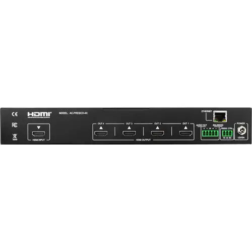 AVPro Edge 8K HDR 2x2 scaling video wall processor featuring VRR