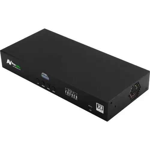 AVPro Edge 8K HDR 2x2 scaling video wall processor featuring VRR