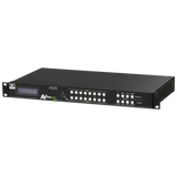 AVPro Edge 18Gbps HDMI  8x8 Matrix w/ Dual Audio Deembedding/Matrix with built in scalers and audio delay (Full HDR, 4K60 4:4:4); Updated EDID management and Audio Features