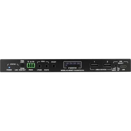AVPro Edge MXnet Dante 1G DV2 Decoder - Made in the USA
