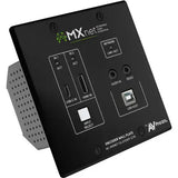 AVPro Edge Black Wall Plate cover for AC-MXNET-1G-EV2WP color changing kit