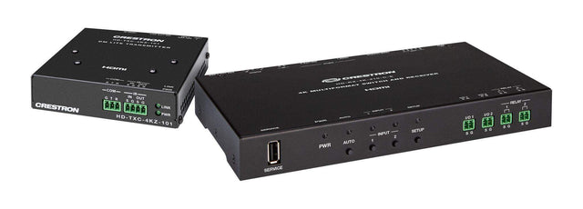 Crestron 2x1 DM® Essentials Scaling Auto-Switcher and Extender over CATx Cable - DM-EXT-1021 KIT - Creation Networks