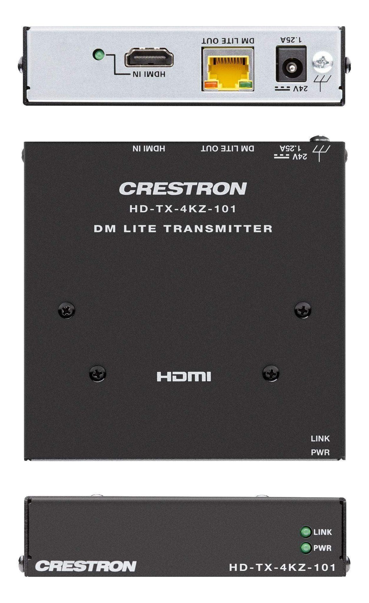 Crestron 2x1 DM® Essentials Scaling Auto-Switcher and Extender over CATx Cable - DM-EXT-1021 KIT - Creation Networks
