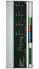 Crestron DIN Rail Dimmer, 1 feed, 4 channels - DIN-1DIM4 - Creation Networks