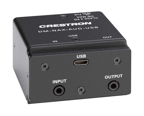 Crestron DM-NAX-AUD-USB DM NAX® Audio-over-IP Converter with USB-C® Audio Input and Output - Creation Networks