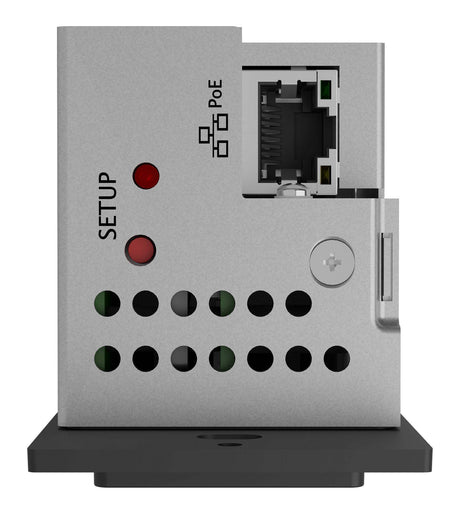 Crestron DM-NAX-BTIO-1G DM NAX® Audio-over-IP Wall Plate with Bluetooth® Audio Support, Analog Audio Input and Output, 1‑Gang - Creation Networks