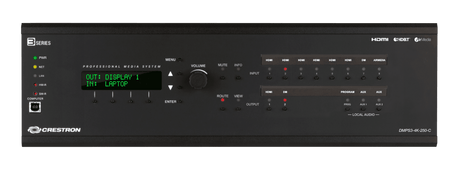 Crestron DMPS3-4K-250-C 3-Series® 4K DigitalMedia™ Presentation System 250 - Creation Networks
