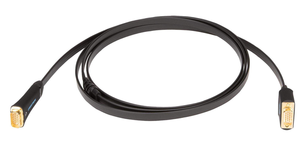 Crestron FT2A-CBL-PT-VGA Pass-Through Cable for FT2 Series, HD15 male to HD15 male, VGA, 1080p, 8 ft (2.4 m) - Creation Networks