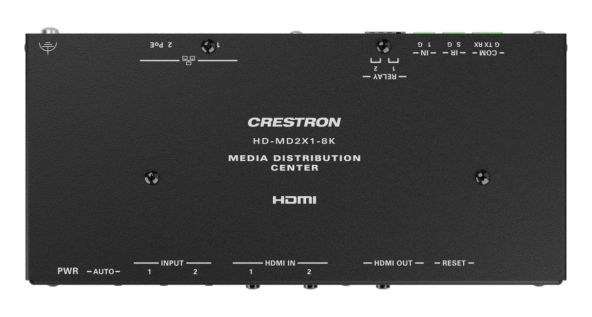 Crestron HD-MD2X1-8K 2x1 8K AV Switcher and Smart Display Controller - Creation Networks
