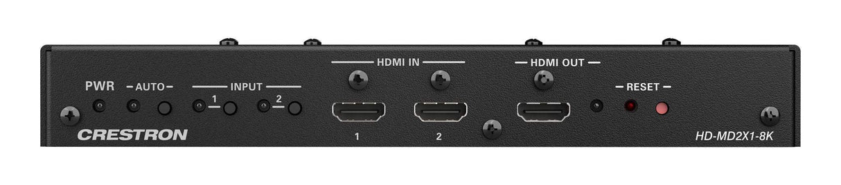 Crestron HD-MD2X1-8K 2x1 8K AV Switcher and Smart Display Controller - Creation Networks