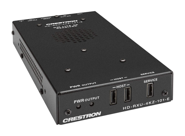 Crestron HD-RXU-4KZ-101-E DM Lite® 4K60 4:4:4 Receiver for HDMI®, USB 2.0, and Ethernet Signal Extension over CATx Cable - Creation Networks