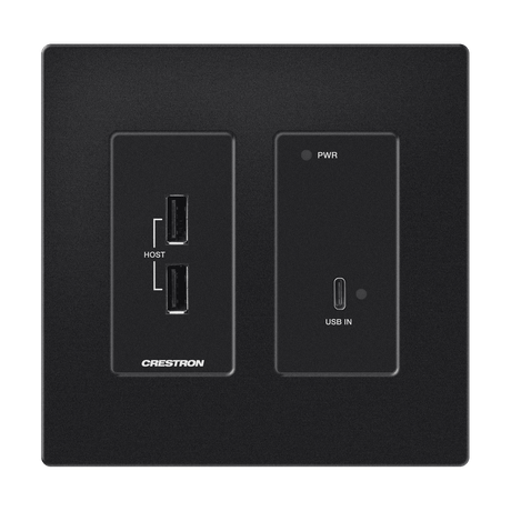 Crestron HD-TXU-4KZ-111-2G-B DM Lite® 4K60 4:4:4 Transmitter for USB‑C® DisplayPort™ and USB 2.0 - Creation Networks