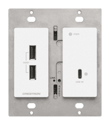 Crestron HD-TXU-4KZ-111-2G-W DM Lite® 4K60 4:4:4 Transmitter for USB‑C® DisplayPort™ and USB 2.0 - Creation Networks