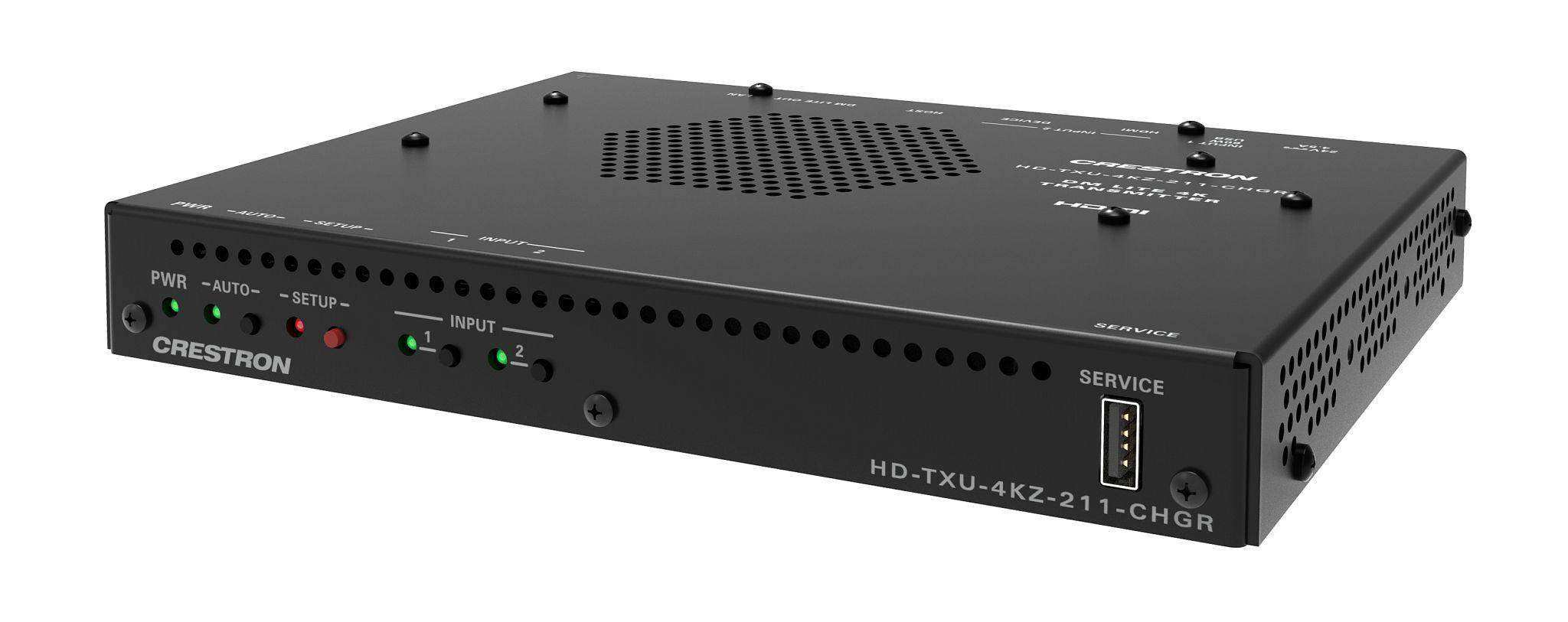 Crestron HD-TXU-4KZ-211-CHGR DM Lite® 4K60 4:4:4 Transmitter