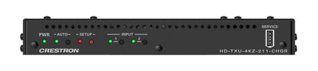 Crestron HD-TXU-4KZ-211-CHGR DM Lite® 4K60 4:4:4 Transmitter and 2x1 Auto-Switcher for HDMI®, USB-C® DisplayPort™, and USB 2.0 Signal Extension over CATx Cable with Device Charging - Creation Networks