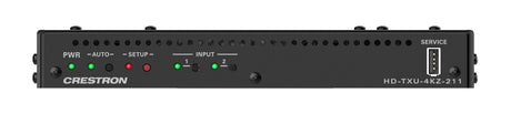 Crestron HD-TXU-4KZ-211 DM Lite® 4K60 4:4:4 Transmitter and 2x1 Auto-Switcher for HDMI®, USB-C® DisplayPort™, and USB 2.0 Signal Extension over CATx Cable - Creation Networks