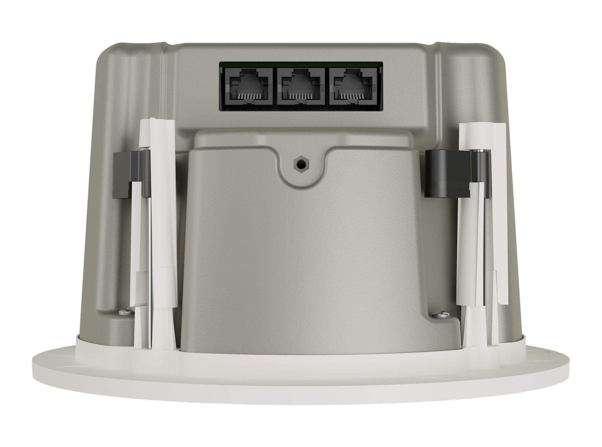 Crestron SAROS DM-NAX-IC4A-W Saros® 3 in. Active Full-Range In-Ceiling PoE+ Speaker with DM NAX® Audio-over-IP Support, White, Textured - Creation Networks
