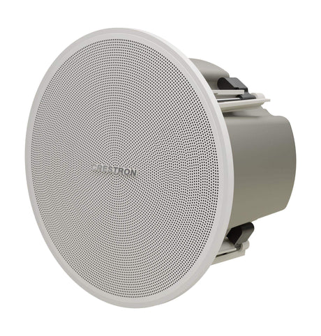 Crestron SAROS DM-NAX-IC4A-W Saros® 3 in. Active Full-Range In-Ceiling PoE+ Speaker with DM NAX® Audio-over-IP Support, White, Textured - Creation Networks