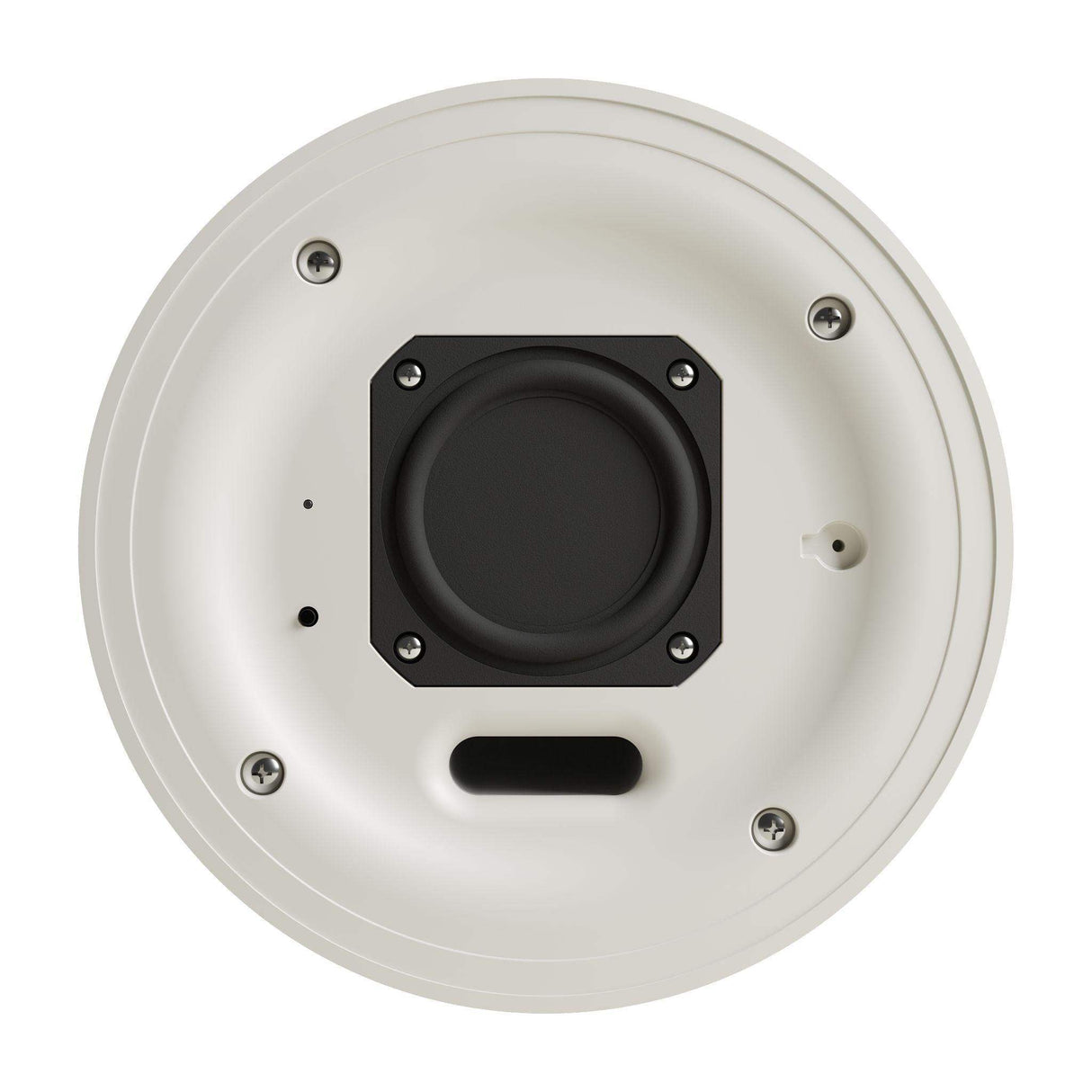 Crestron SAROS DM-NAX-IC4A-W Saros® 3 in. Active Full-Range In-Ceiling PoE+ Speaker with DM NAX® Audio-over-IP Support, White, Textured - Creation Networks