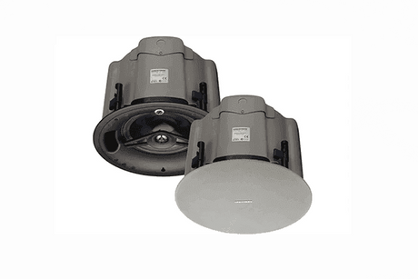 Crestron SAROS IC6T-W-T-EACH Saros® 6.5 in. 2-Way In-Ceiling Speaker, White Textured, Single (must be ordered in multiples of 2) - Creation Networks