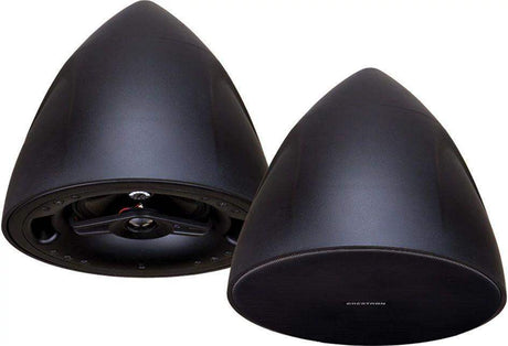 Crestron SAROS PD6T-B-T-EACH Saros® 6.5” 2-Way Pendant Speaker, Black Textured, Single - Creation Networks