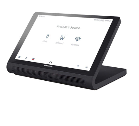 Crestron TS-770-GV-B-S 7 in. Tabletop Touch Screen, Black Smooth (Government Version) - Creation Networks