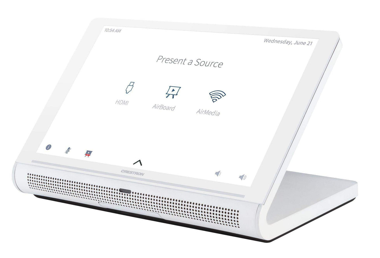 Crestron TS-770-GV-W-S 7 in. Tabletop Touch Screen, White Smooth (Government Version) - Creation Networks
