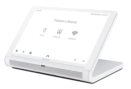 Crestron TS-770-GV-W-S 7 in. Tabletop Touch Screen, White Smooth (Government Version) - Creation Networks