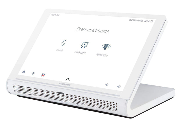 Crestron TS-770-GV-W-S 7 in. Tabletop Touch Screen, White Smooth (Government Version) - Creation Networks
