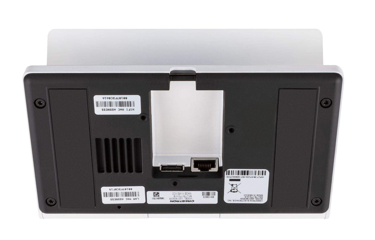 Crestron TS-770-GV-W-S 7 in. Tabletop Touch Screen, White Smooth (Government Version) - Creation Networks