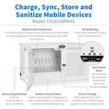 Eaton CS16USBWHG – Hospital-Grade UV Charging Station
