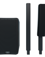 QSC KC12 – 3000W Active 3-Way Column Loudspeaker System, Black Active Column Loudspeaker System QSC