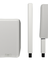 QSC KC12 – 3000W Active 3-Way Column Loudspeaker System, White Active Column Loudspeaker System QSC