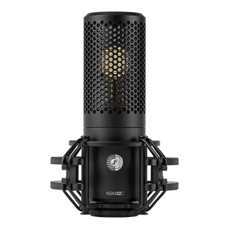 Shure KSM32/CG Cardioid Studio Condenser Microphone–Stage Model (Charcoal Gray) Microphnes Shure