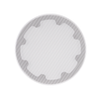Sonance XPC – 8-Inch Round Micro Trim Grille, White Speaker Accessories Sonance