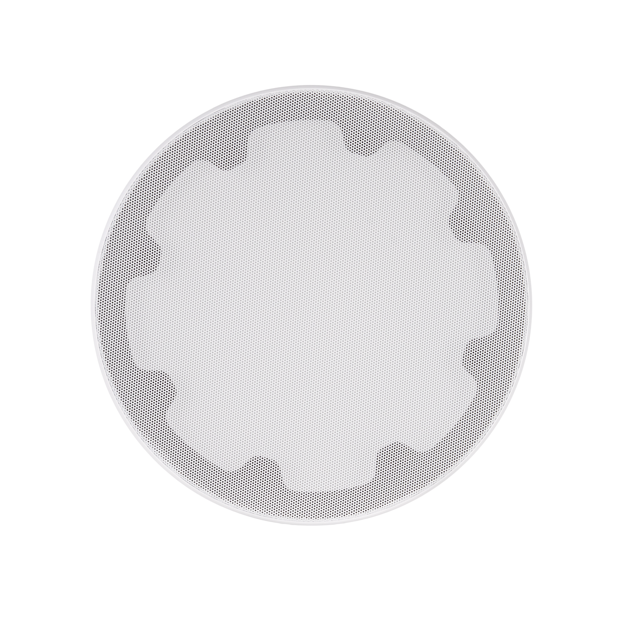 Sonance XPC – 8-Inch Round Micro Trim Grille, White Speaker Accessories Sonance