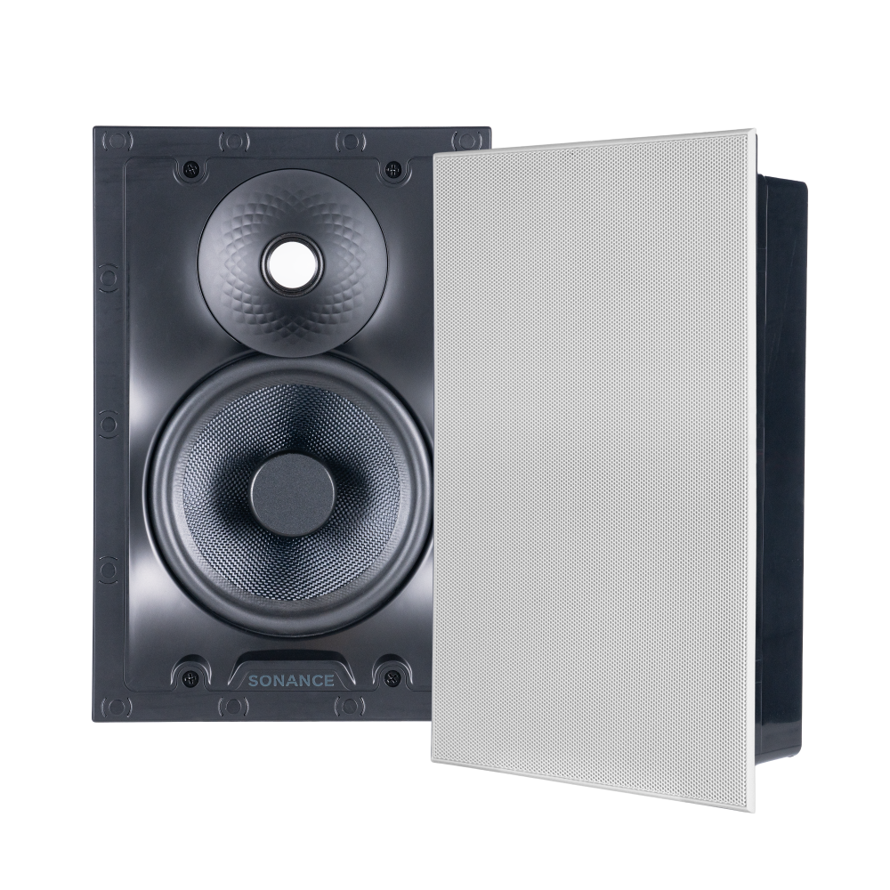 Sonance VX66 TL – Thin-Line Rectangle In-Wall Speaker In-Wall Speakers Sonance