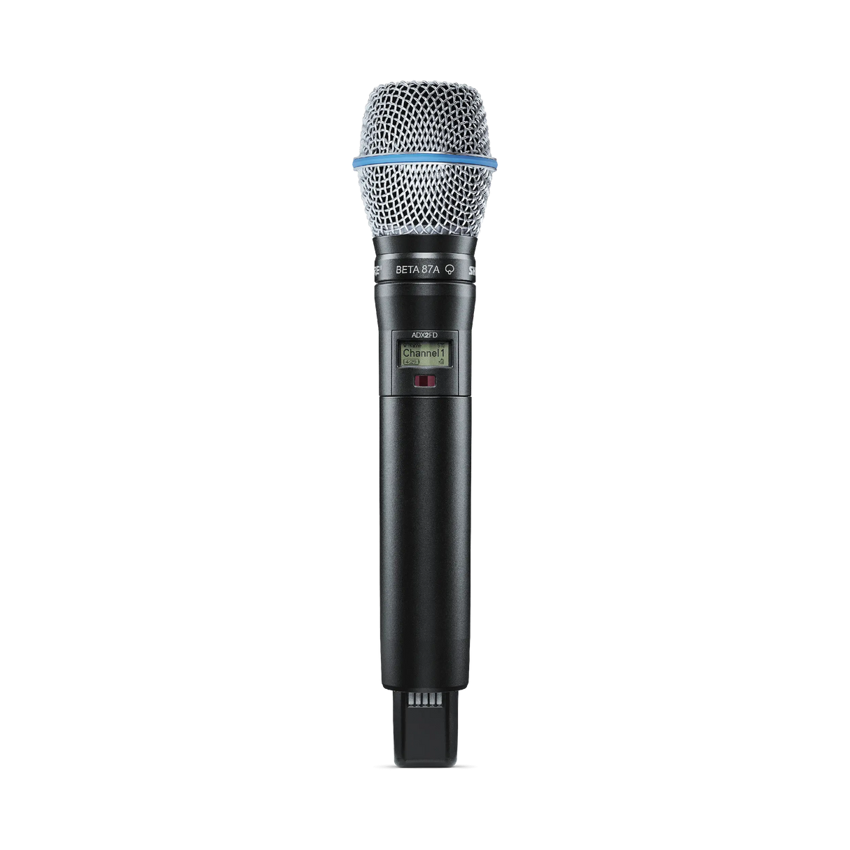 Shure ADX2FD/B87A Digital Handheld Wireless Microphone Transmitter with Beta 87A Capsule Microphones Shure