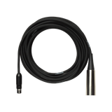 Shure C129 12' Cable, 3-Pin Mini Connector (TA3F) to Male XLR, Used with MX393 Microphones Shure