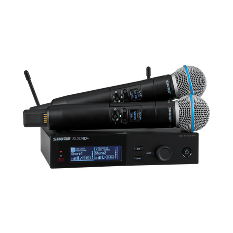 Shure SLXD24D+/B58-G57 Microphones Shure