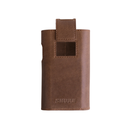 Shure Leather Amplifier Case for KSE1500 Earphone System & SHA900 Amplifier Microphones Shure